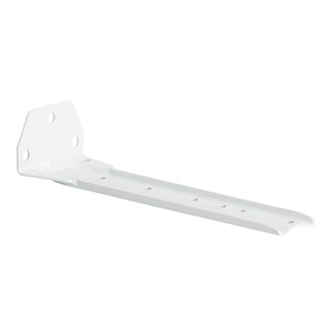 Extendable Track Bracket 140mm White - Essential